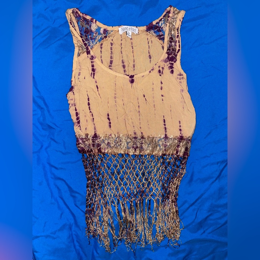 Xs Buckle crop tank
